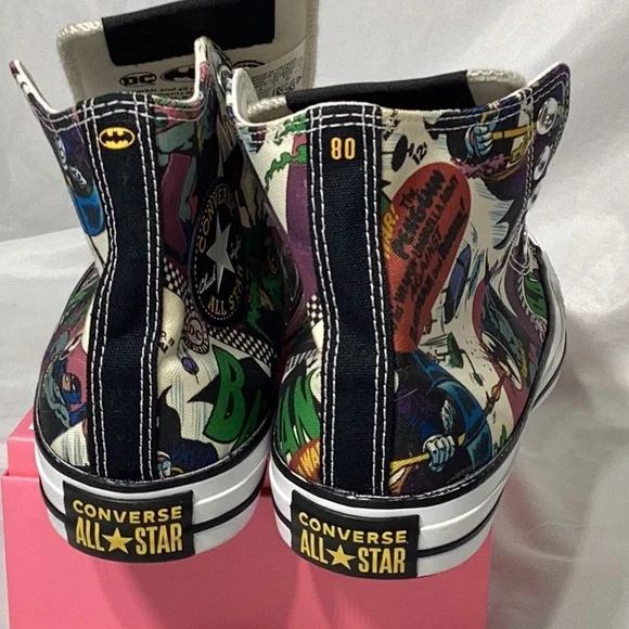 CONVERSE BATMAN shoes new - Picture 4 of 14